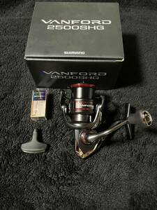 超美品　SHIMANO ヴァンフォード 2500shg VANFORD シマノ チタンラインローラー付き　