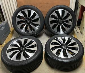 HONDA ホンダ CR6 純正アコード ハイブリッド 17x7.5J 5H PCD114.3 BRIDGESTONE 225/50R17 POTENZA 中古品