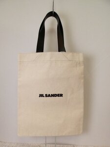 ジルサンダー　JIL SANDER　キャンバストートバッグ コットン【M