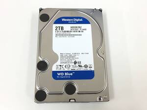 〇 Western Digital WD20EZRZ 2TB SATA 3.5インチ WD Blue 消去済 ハードディスク 動作品