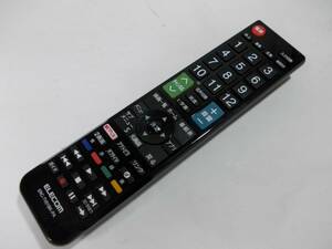 5☆ELECOM/エレコム Panasonic テレビ用リモコン ERC-TV01BK-PA☆