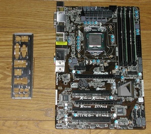 CPU メモリ付き　ASROCK　Z77 Pro4 LGA1155