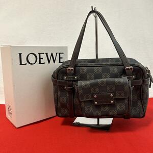 LOEWE ロエベ ハンドバッグ ポーチ付 アナグラム