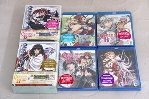 【全て未開封・未使用】 Blu-ray クイーンズブレイド 王座を継ぐ者 1巻～6巻 初回生産版 全6巻セット ブルーレイ ADグッズ2024