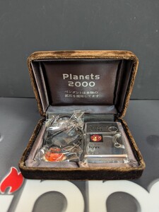 ZIPPO Planets ミレニアム記念 鉱石付き ジッポー 未使用 99年 シルバーメッキ ジッポ lote