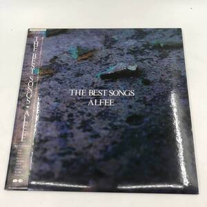 THE ALFEE『THE BEST SONGS』LP～アルフィー レコード★K1848R2