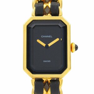 シャネル プルミエールM ブランドオフ CHANEL GP（ゴールドメッキ） 腕時計 GP/革 中古 レディース