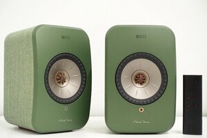 ■□KEF LSX ハイレゾ対応 Bluetooth搭載 ワイヤレススピーカーペア 元箱付□■026436002m□■