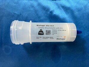 3137-5【Biotage】Flash用プレパックドカラムBiotage Sfar　型番：DLV Empty 50g Column with firt　※送料無料