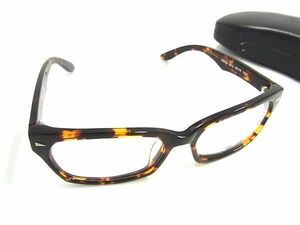 1円 ■美品■ Ray-Ban レイバン RB5130 2012 べっ甲調 眼鏡 メガネ メンズ レディース ブラウン系×レンズ クリア FD3984