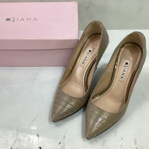 良品　ダイアナ　DIANA パンプス　ヒール　ベージュ　22.5cm（Ｉ-154）