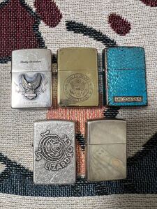 ZIPPO ジッポ ライター 合計5点 まとめて オイルライター カイロ 喫煙グッズ ヴィンテージ 現状品