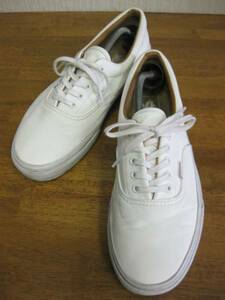 VANS ERA 白 レザー ２９ USED バンズ エラ スケート