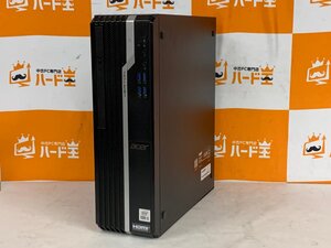 【ハード王】1円～/デスク/Acer Veriton X2670G VX2670G-A58U/Corei5-10400/4GB/ストレージ無/6946-D41