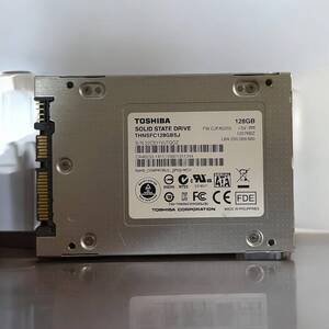 CrystalDiskInfo正常判定 TOSHIBA 128GB THNSFC128GBSJ 2.5 SATA SSD