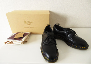 エンジニアードガーメンツ★ EG × Dr. MARTENS★Ghillie Lace Classic Smooth Leather / Black【US 7】★英国製モデル★付属品有り