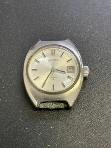 SEIKO セイコー 2202-0100 21石 デイト シルバー文字盤 レディース 自動巻き 腕時計 フェイスのみ 動作確認済み