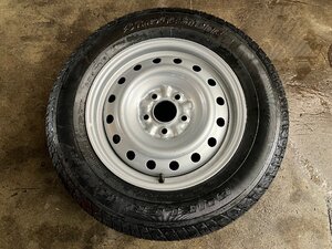 ダイハツ　ビーゴ J210G ～ スペアタイヤ ブリヂストン 215/65R 16 ＆ スチールホイール 6J　1本/ 42611-B4011 ? / 鉄 ホイール ホイル