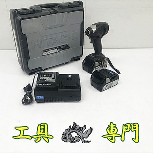 Q8202 送料無料！オーバーホール済み【中古品】18Vインパクトドライバー 日立工機 WH18DDL 充電工具 締付