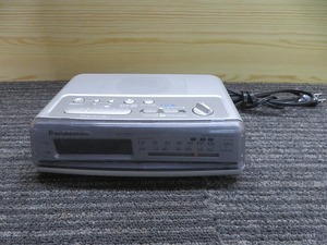 K☆Panasonic　FM-AMクロックラジオ　RC-6266　パナソニック　動作OK