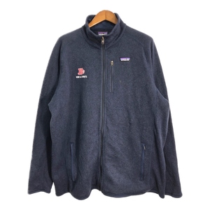 patagonia パタゴニア ベターセーター フリースジャケット アウトドア 大きいサイズ ネイビー (メンズ 3XL) 中古 古着 R0798