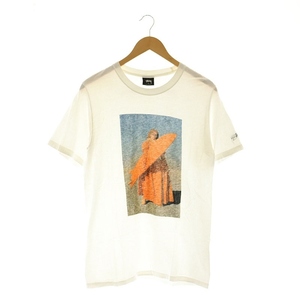 ステューシー STUSSY 20SS COLIN DODGSON プリントTシャツ カットソー 半袖 S 白 ホワイト /HK ■OS ■SH メンズ