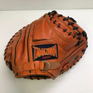 G-1502 玉澤 TAMAZAWA THE PRO 硬式 キャッチャーミット 捕手用 グローブ グラブ 野球 中古品