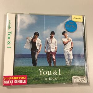 貴重です！w-inds. CD You ＆ I【20-07A】