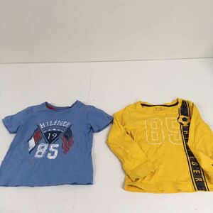 送料無料★TOMMY HILFIGER トミーヒルフィガー★半袖Tシャツ　長袖Tシャツ★サイズ4T 男の子　キッズ　まとめ売り#60622sNj91