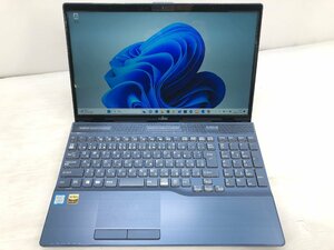 美品★富士通 FUJITSU FMV LIFEBOOK WA3/D1 ノートPC 15.6型 FHD Windows11home i7 8565U 16GB SSD256GB HDD1TB FMVWD1A37L 1円～ 11060N