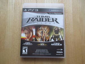 北米版 THE TOMB RAIDER TRILOGY　Tomb Raider Trilogy 【PS3】トゥームレイダー トリロジー