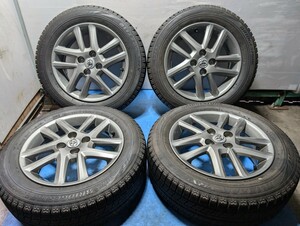 ◆TOYOTA 純正◆AQUA アクシオ フィールダーYARIS vits◆185/60R15 2020年製スタッドレス BS VRX◆15×5.5J 4穴 PCD100 ◆A0929