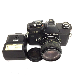 FUJICA ST801 EBC FUJINON 1:1.8 55mm 一眼レフ フィルムカメラ マニュアルフォーカス QR121-338