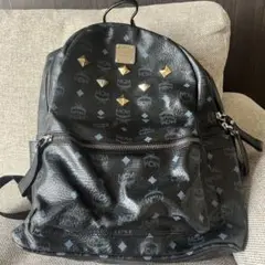 MCM リュック ヴィセトス スタッズ ブラック