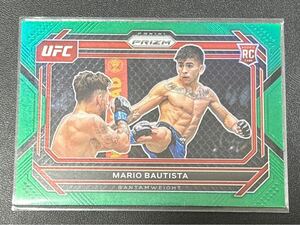 PANINI PRIZM UFC MARIO BAUTISTA GREEN RC