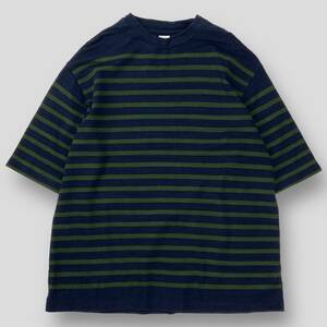 blurhms ROOTSTOCK / ブラームス ルーツストック 23SS Border Harf-sleeve Tee / ボーダーハーフスリーブTシャツ bROOTS23S30 2 SSM3379