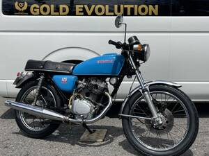 CB125JX　CB125J　16581km　配達可　下取可　ホンダ　青　書付き　実働　バッテリー新品　水戸　茨城　関東