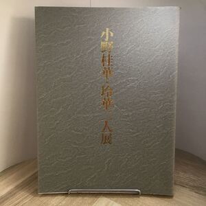 210g●図録　小野桂華・玲華二人展 平成13年　書道展 作品集 パンフレット