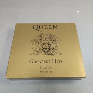 7420●同梱NG QUEEN GREATEST HITS I&II 2枚組CD クイーン グレイテスト ヒッツ 1&2 歌詞カード付 未検品 現状