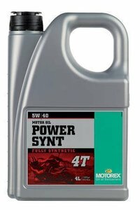 デイトナ MOTOREX POWER SYNT 4T（SAE 5W-40） 4L (97783)