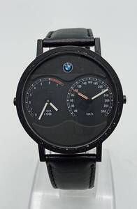 C44★【ジャンク】腕時計 BMW Part No, 9 419 740 ブラック系文字盤 現状品 ジャンク品