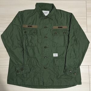 WTAPS 19ss JUNGLE LS 01 SHIRT SIZE-1 191WVDT-SHM01 ダブルタップス ジャングル 長袖シャツ