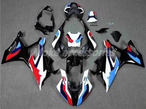 S1000RR　カウルセット　2019　2020　2021　2022　射出成形高品質ABS　社外品カウル　赤青白　M1000RRカラー　日本正規代理店出品　他色可