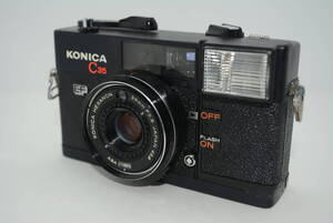 【外観特上級】KONICA コニカ C35 EF フィルムカメラ 　#s13943