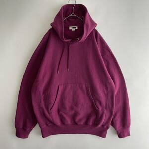 H BEAUTY&YOUTH size/S (he) -HEAVY SWEAT HOODIE- エイチ ビューティーアンドユース スウェット パーカー フーディ トレーナー パープル