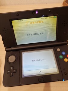 錬R857 初期化済み ニンテンドー new3DS ブラック 任天堂 NINTENDO ゲーム ポータブル 動作品