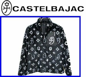 秋冬★50(LL)★\49500〓CASTELBAJACカステルバジャック〓モノグラムファープリントブルゾン99