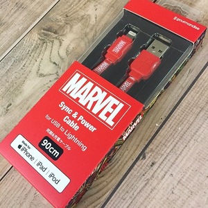 送料無料:MV116A MFi認証 MARVEL マーベル Lightning対応 同期&充電 ケーブル ((外箱痛み特価)) 4536219967491