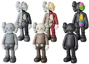 新品未開封品　本物　KAWS COMPANION OPEN EDITION 6体SET 人体模型＆コンパニオン 6体セット