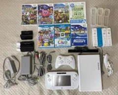 Nintendo Wii U 本体 32GB プレミアムセット⭐︎ゲームソフト付き